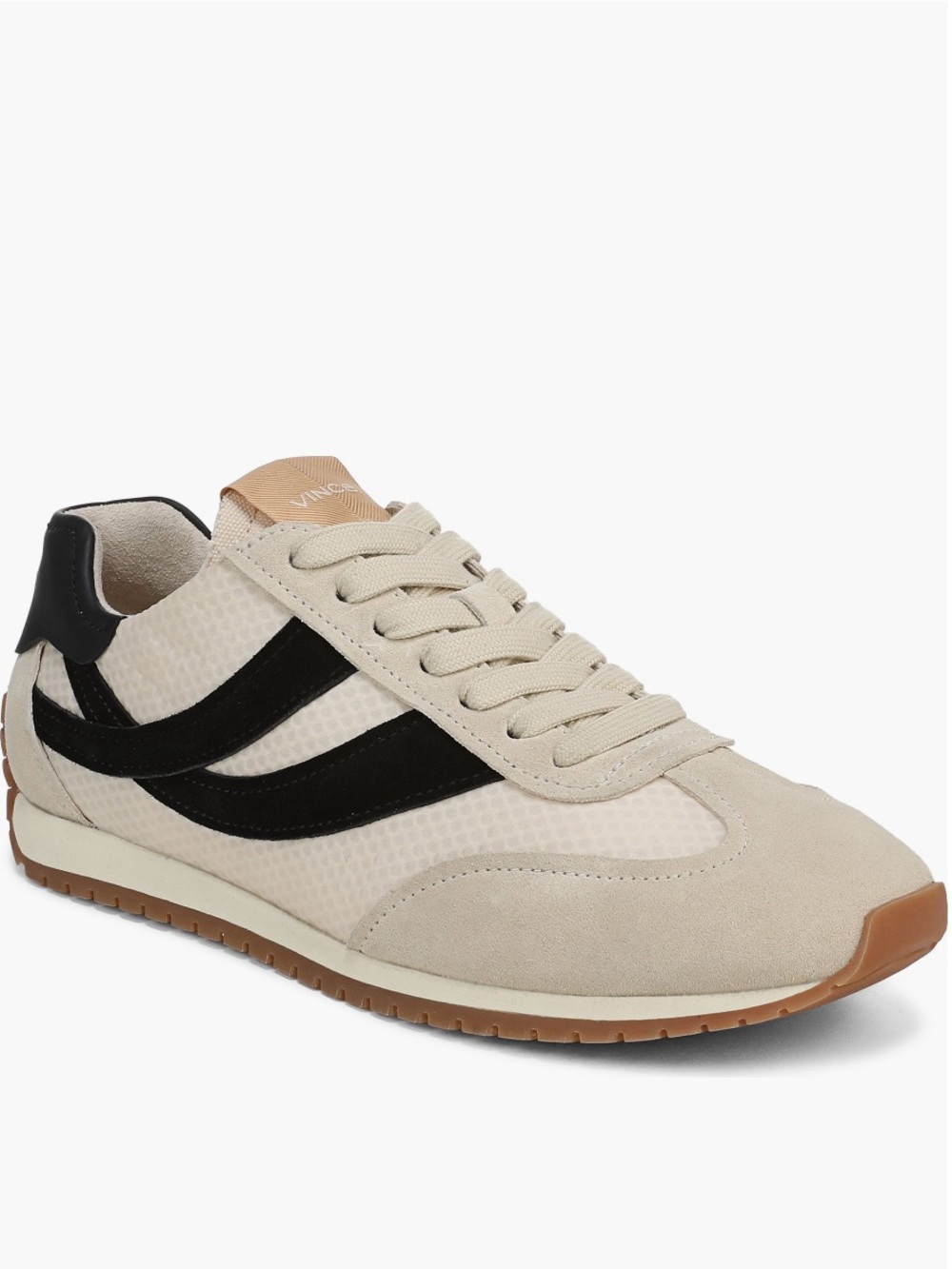 Vince Oasis Runner Sneakers in Moonlight/Black New!